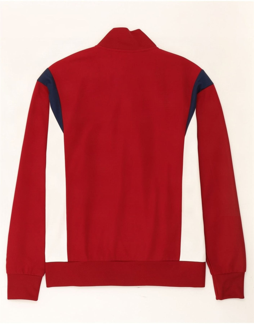 Giacca da tuta da uomo Adidas color block bordeaux medio