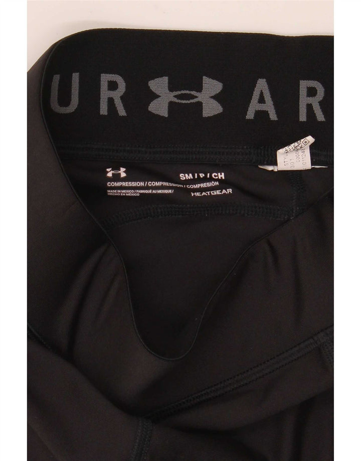 Under Armour Damen Capri-Leggings UK 10 Small Schwarz