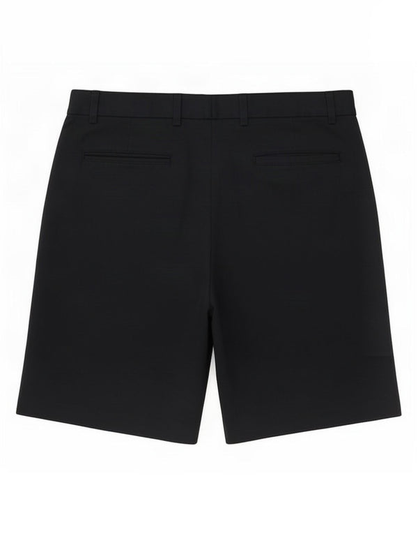 Izod Mens Chino Shorts Large W36 Navy Blue Polyester