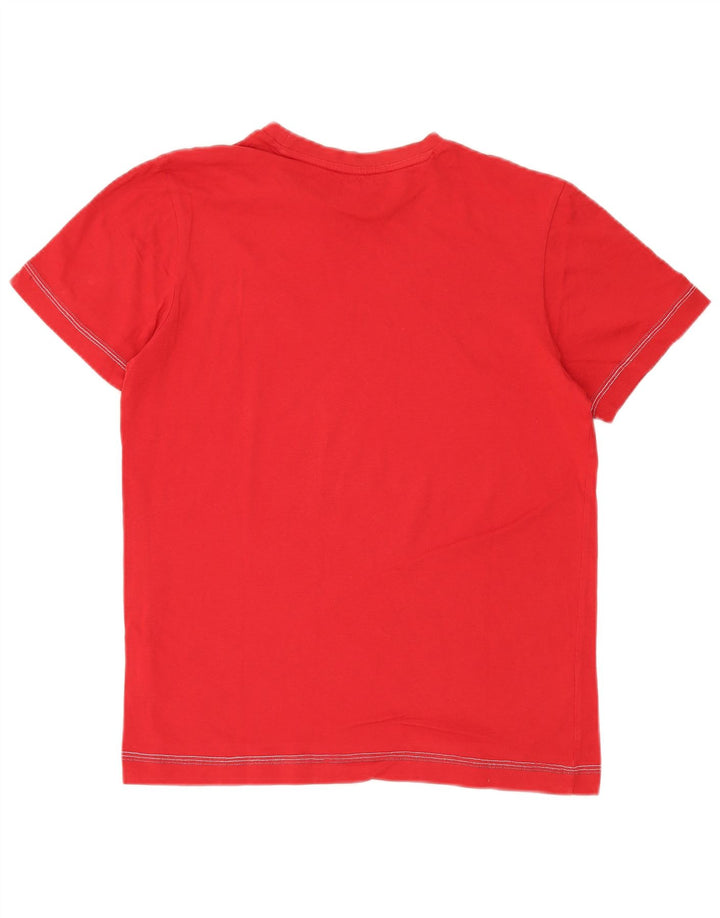 LOTTO Mens T-Shirt Top Small Red Cotton