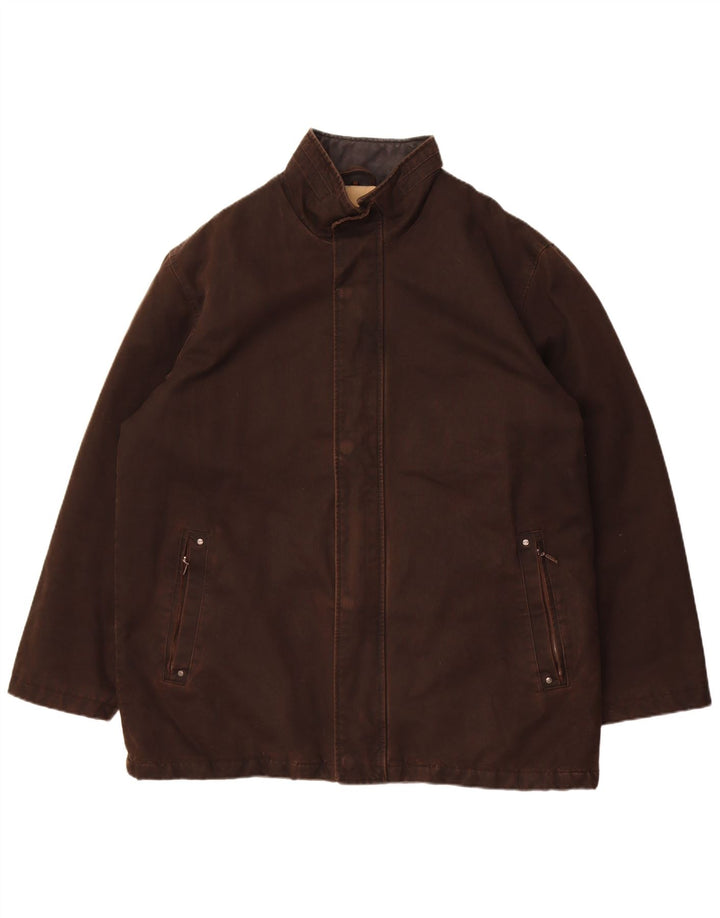 Douglas Herre Bomber Jacket UK 44 2XL Brun Bomuld