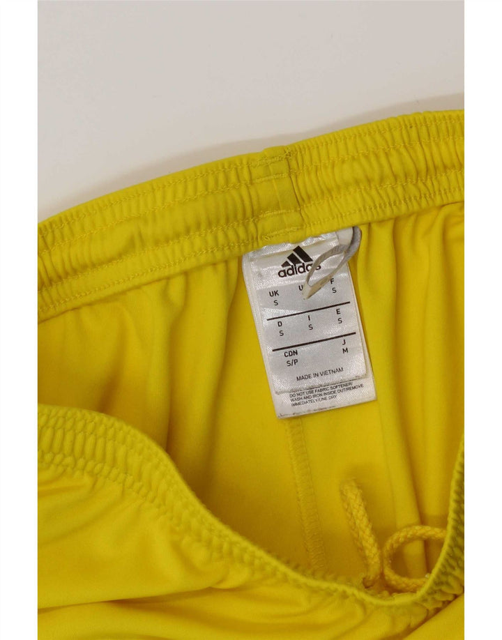 Adidas Mens Climalite Sport Shorts Pequeno Poliéster Amarelo