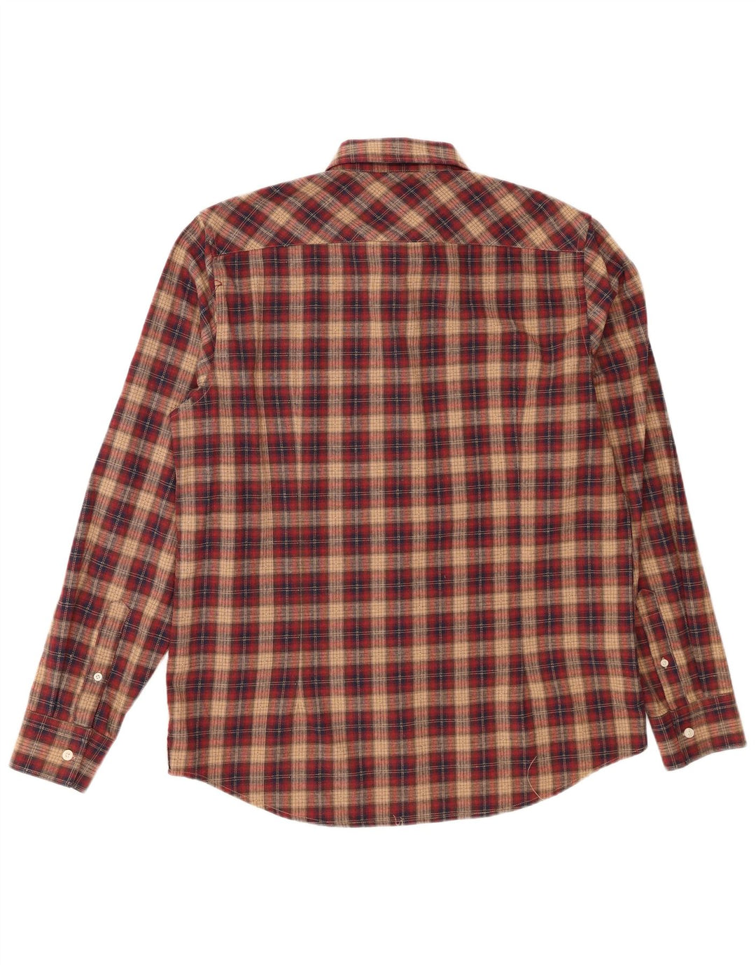 Rifle Herre Flanellskjorte XL Rødternet Polyester