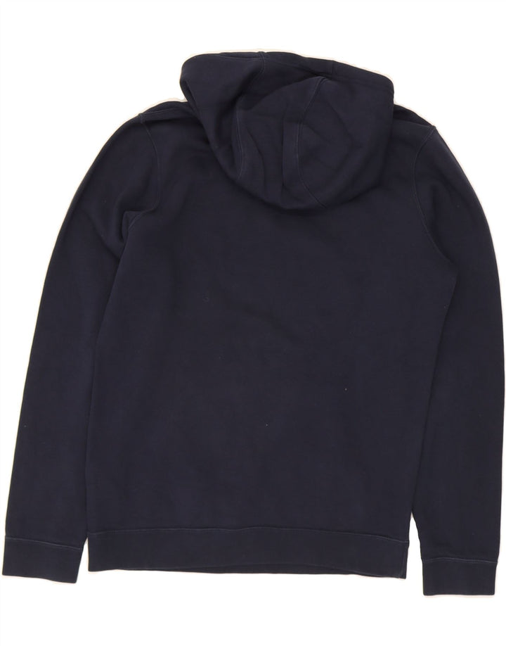 NIKE Mens Hoodie Jumper Small Navy Blue Cotton Vintage Nike and Second-Hand Nike from Messina Hembry 