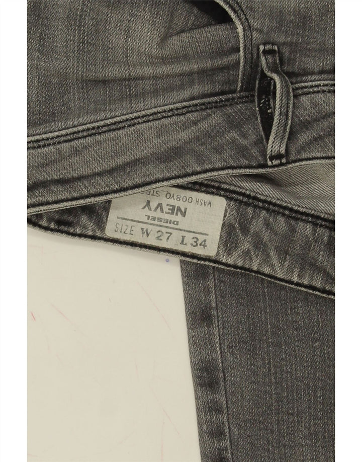 DIESEL Womens Nevy Slim Jeans W27 L34 Grey Cotton Vintage Diesel and Second-Hand Diesel from Messina Hembry 