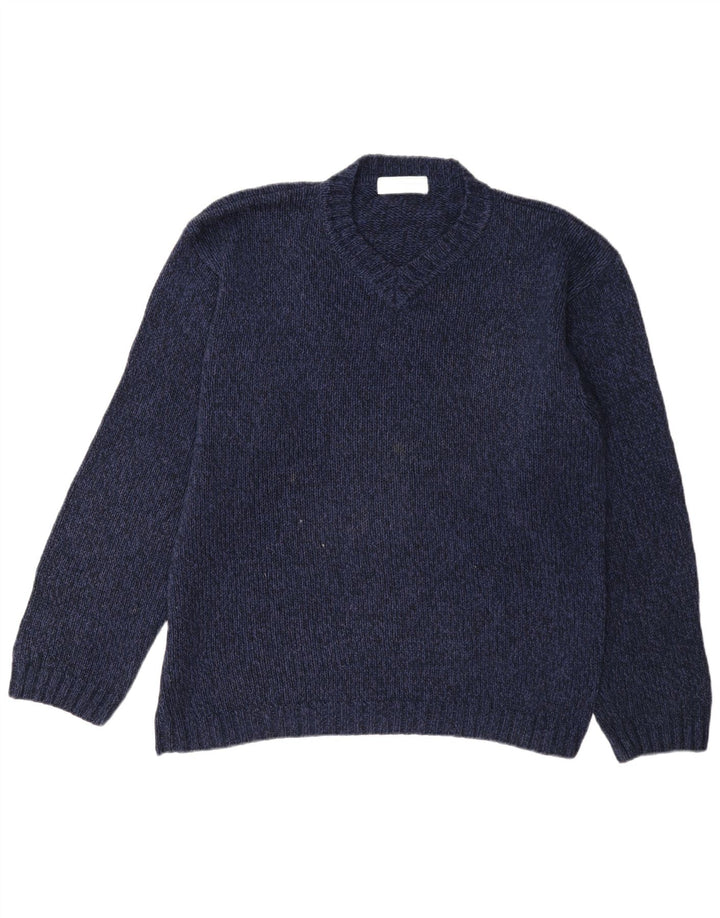 Marks & Spencer Herre St. Michael V-hals sweater Medium Navy Blue