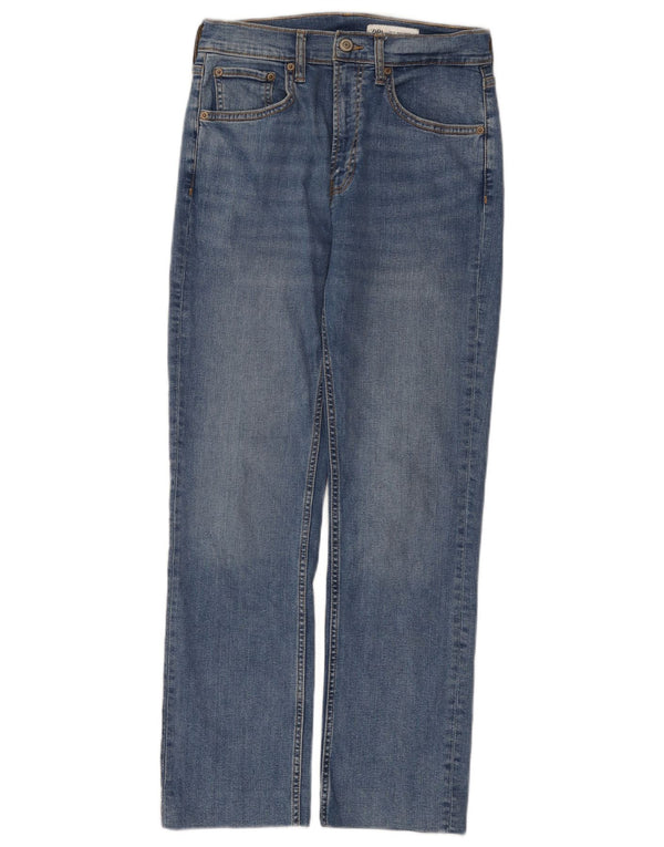 Женские прямые джинсы Zara EU 36 XS W26 L28 синие