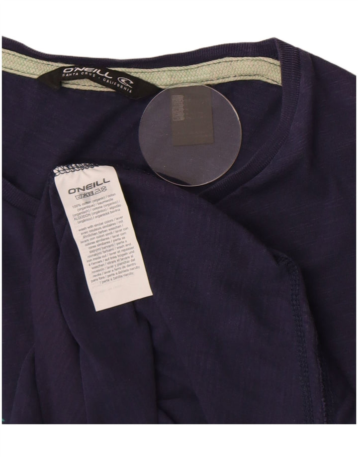 T-shirt grafica da uomo O'Neill Top Small in cotone blu navy