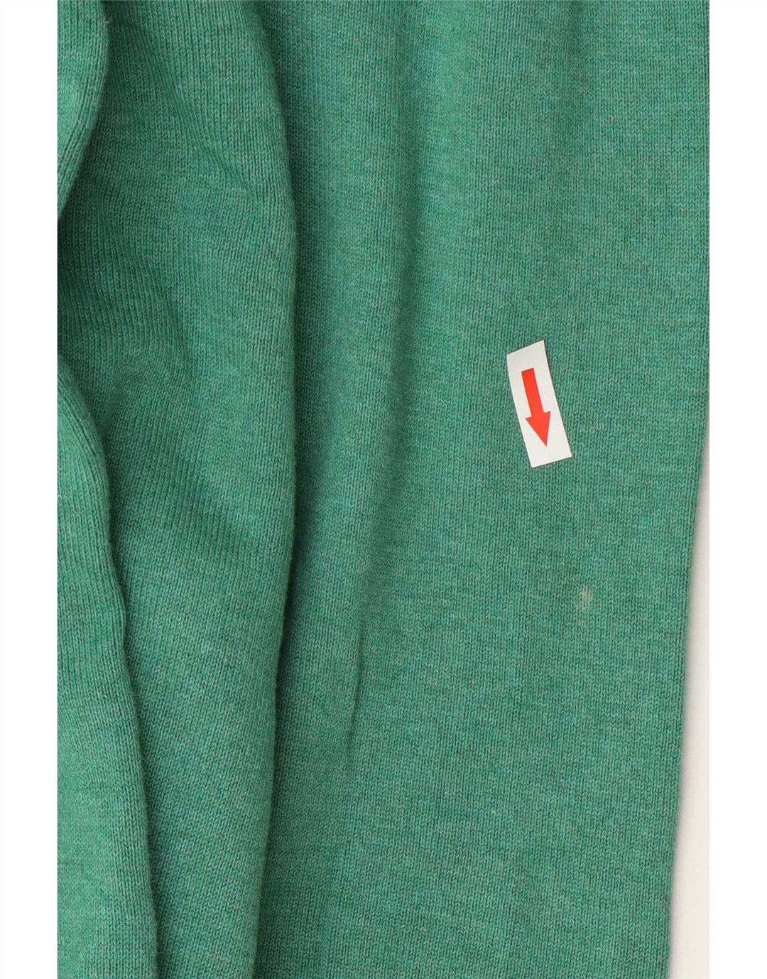 Marks & Spencer Mens V-Neck Jumper Sweater 2XL Green Cotton