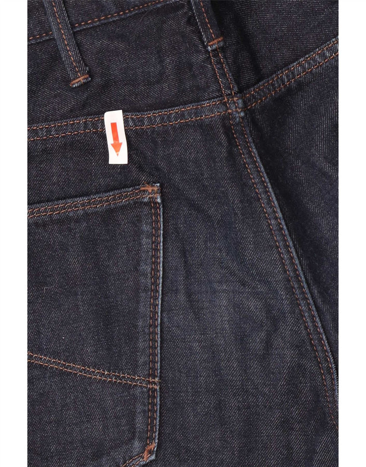 Armani Mens Slim Jeans W31 L33 Navy Blue Cotton