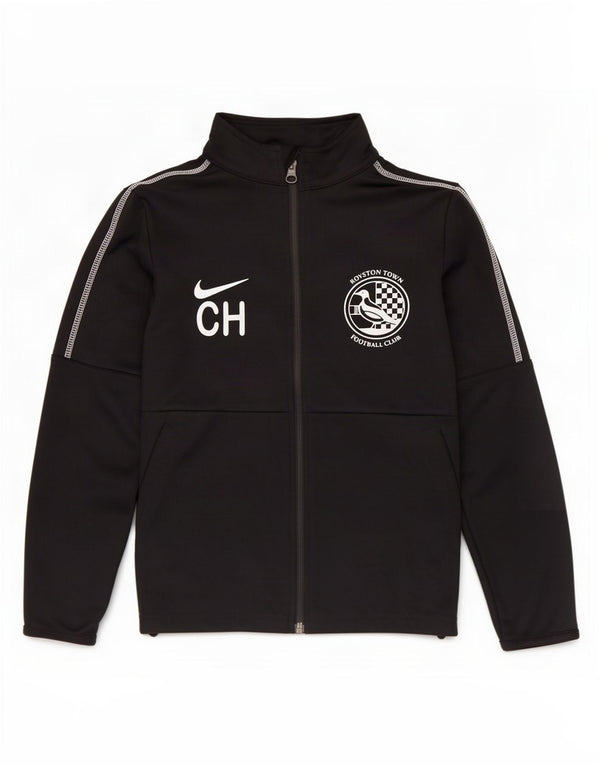 Nike Boys Royston Town F.C. Φόρμουλα Top Jacket 10-11 Years Medium Black