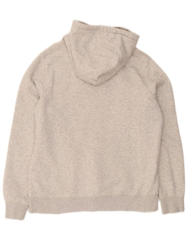 Jack Wills Γυναικεία γραφικά κουκούλα UK 16 Large Grey Flecked Cotton