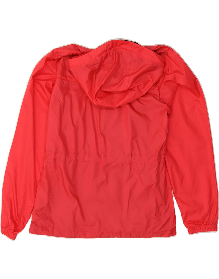 COLUMBIA Womens Hooded Rain Jacket UK 10 Small Pink Polyester Vintage Columbia and Second-Hand Columbia from Messina Hembry 