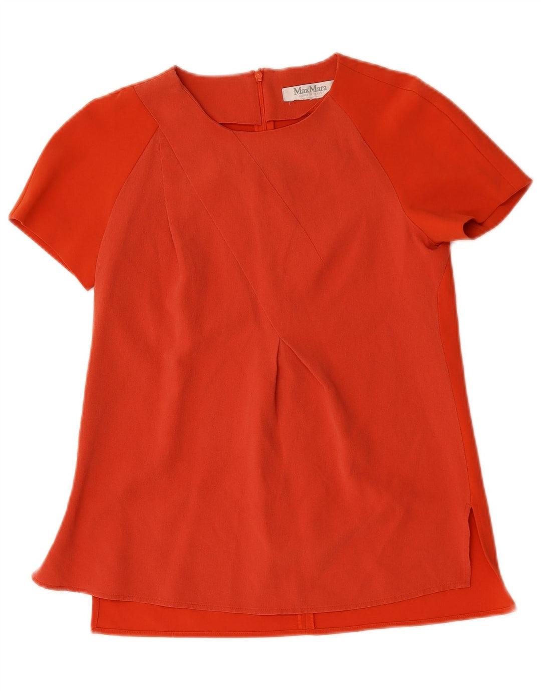 MAX MARA Womens Blouse Top UK 12 Medium Red