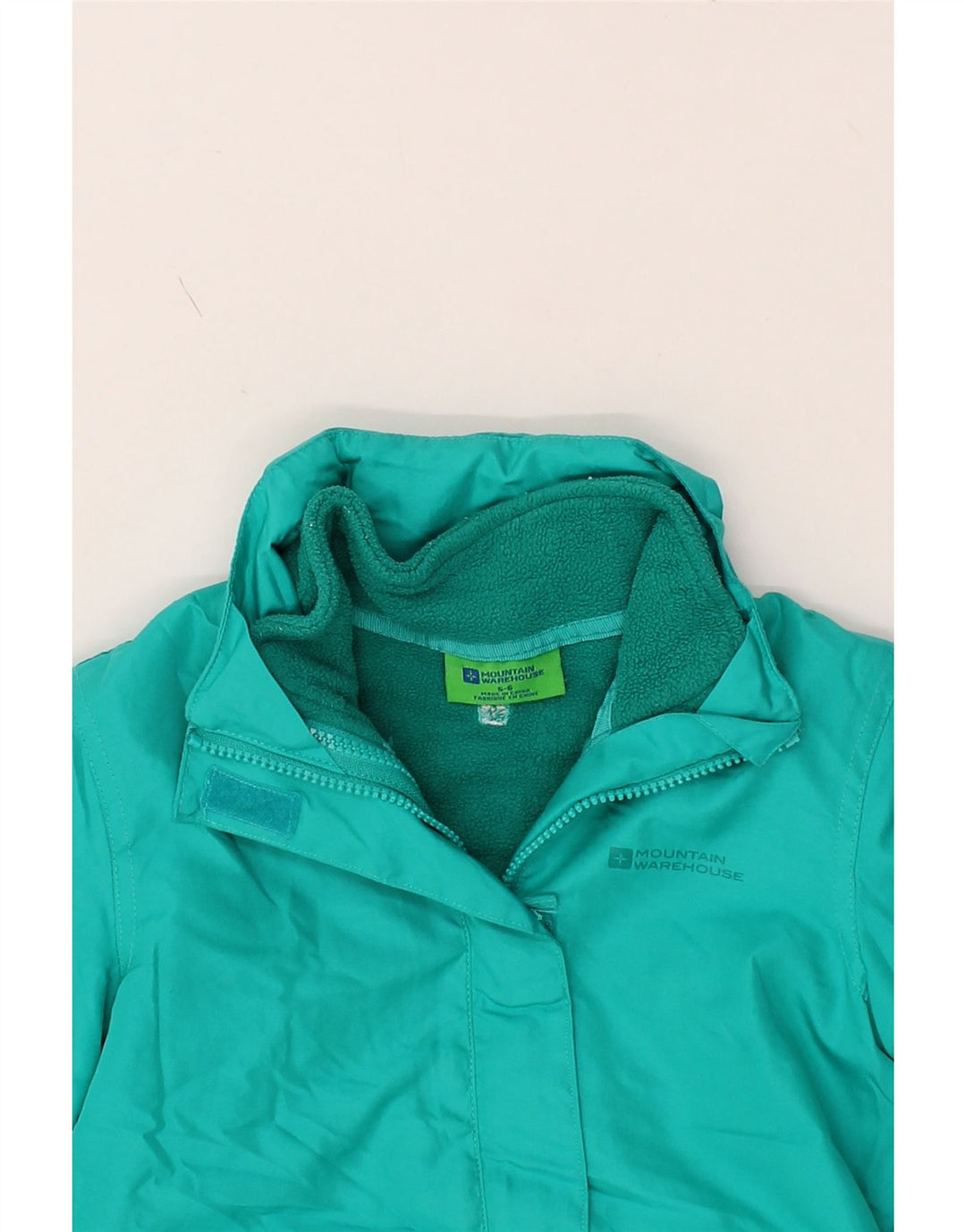 MOUNTAIN WAREHOUSE Boys Windbreaker Jacket 5-6 Years Turquoise Vintage Mountain Warehouse and Second-Hand Mountain Warehouse from Messina Hembry 