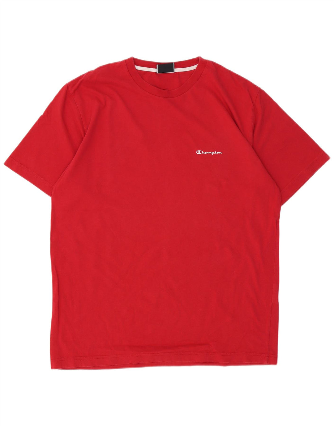CHAMPION Mens T-Shirt Top XL Red Cotton