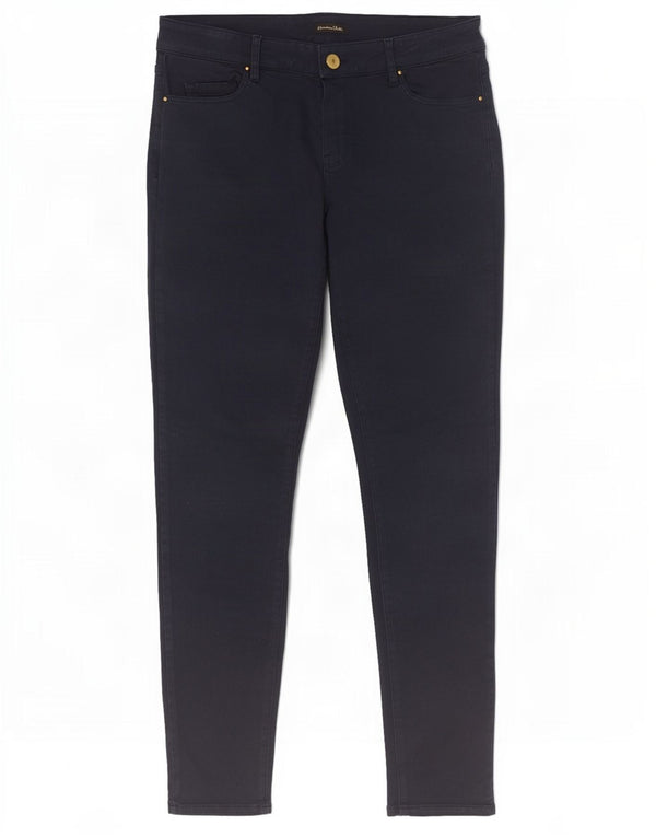 Massimo Dutti Dame Skinny Casual Bukser EU 40 Medium W30 L29 Marineblå