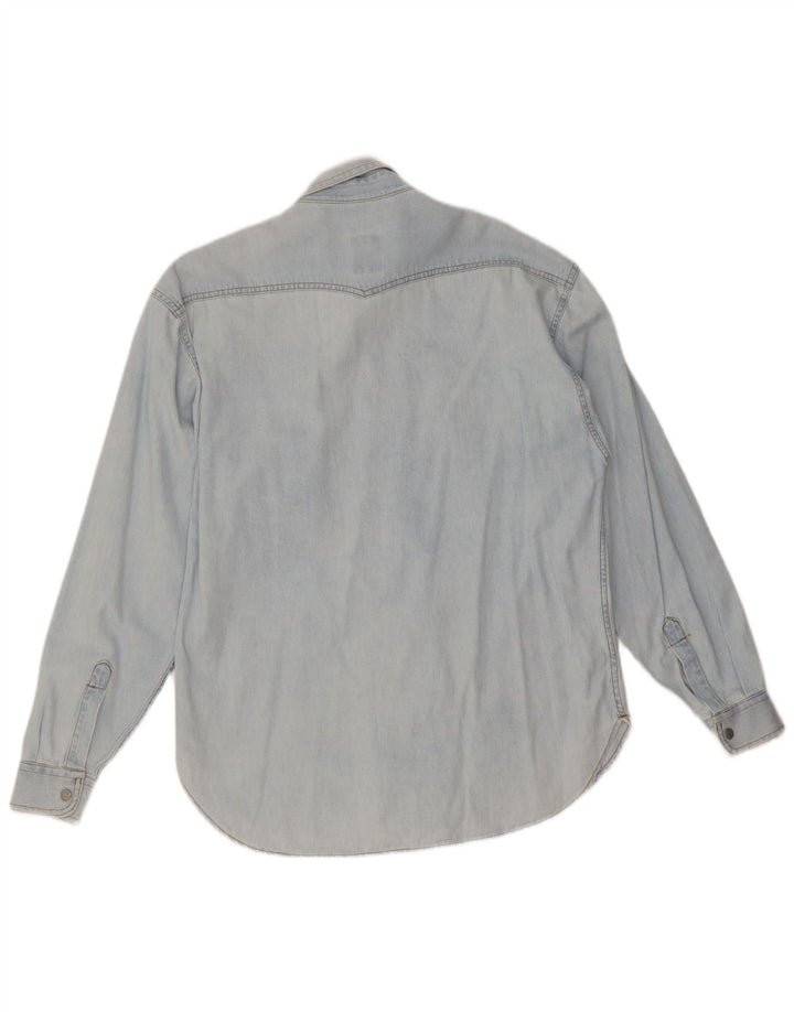 Camisa Casucci Hombre Pequeña Azul