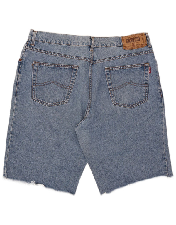 Casucci Pantaloncini di jeans da uomo W36 Large Blu Cotone