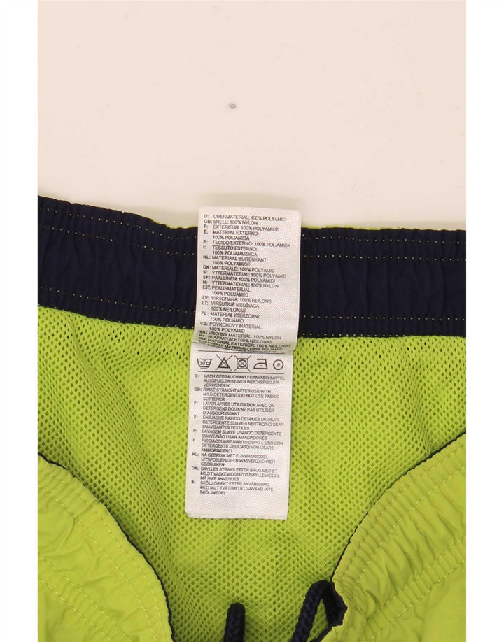 Pantaloncini sportivi Adidas da uomo verde medio in poliammide