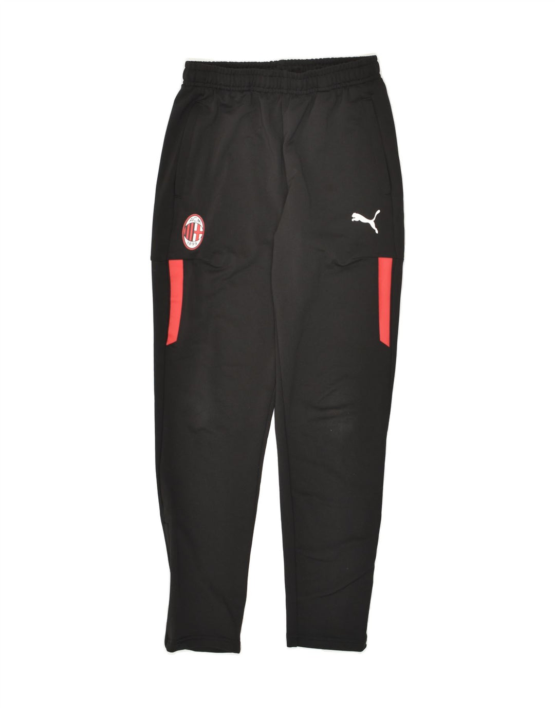 PUMA Boys Tracksuit Trousers 11-12 Years Black Polyester | Vintage Puma | Thrift | Second-Hand Puma | Used Clothing | Messina Hembry 
