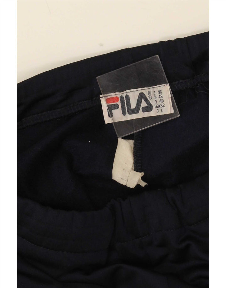 Calça de treino masculina Fila IT 48 médio azul marinho