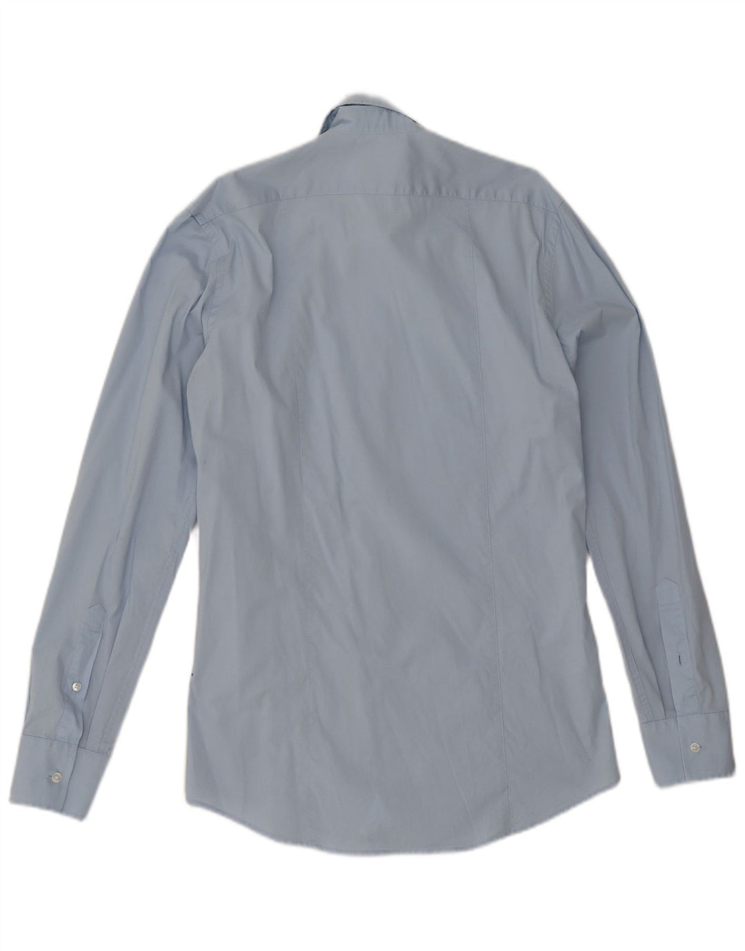 Calvin Klein Mens Slim Fit Shirt Medium Blue Cotton