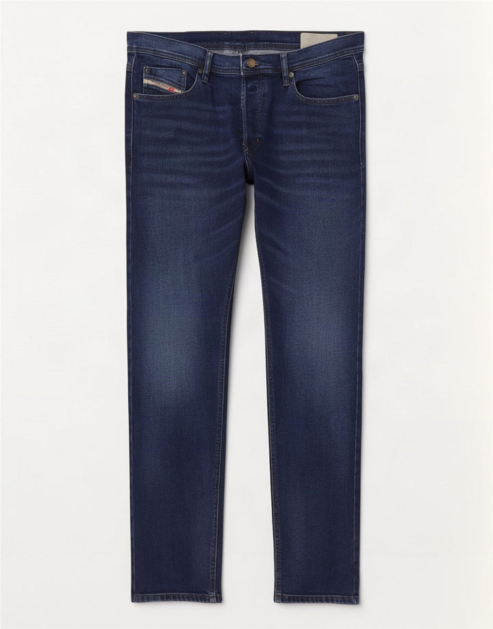 Diesel Mens Slim Jeans W34 L31 Navy Blue Cotton