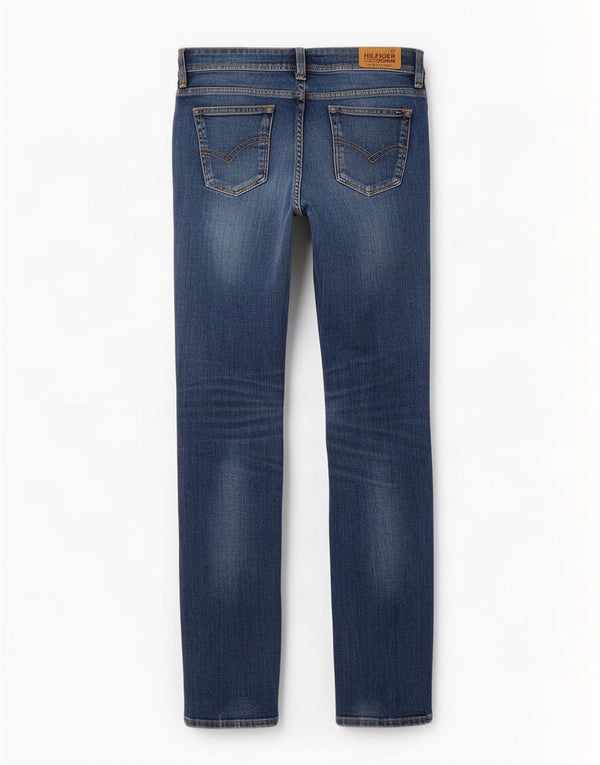 Jeans slim da donna Tommy Hilfiger W26 L32 cotone blu