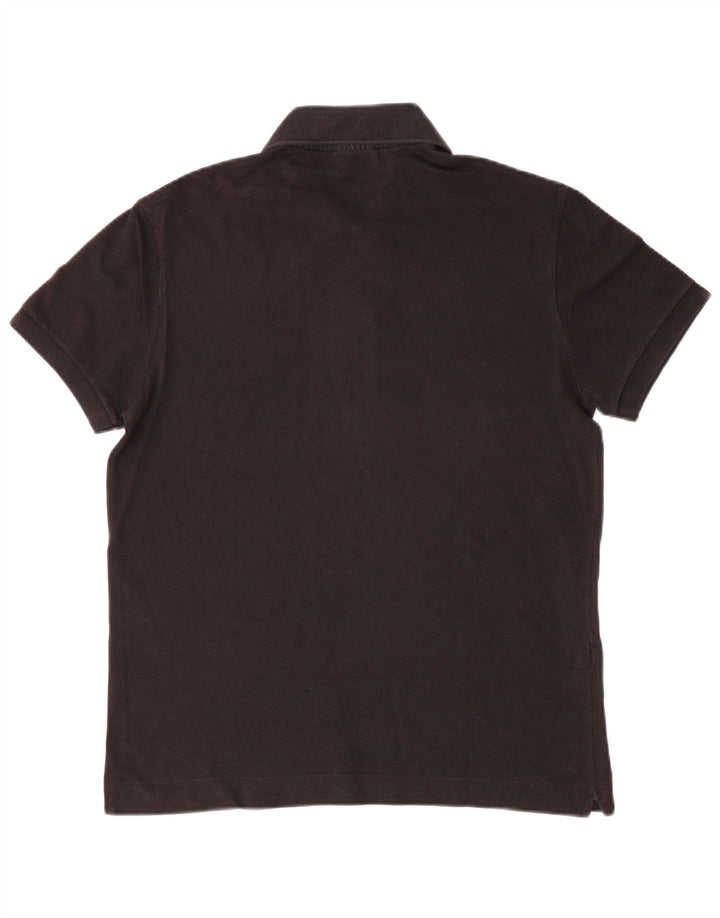 Lacoste Mens Polo Shirt Size 3 Small Black Cotton