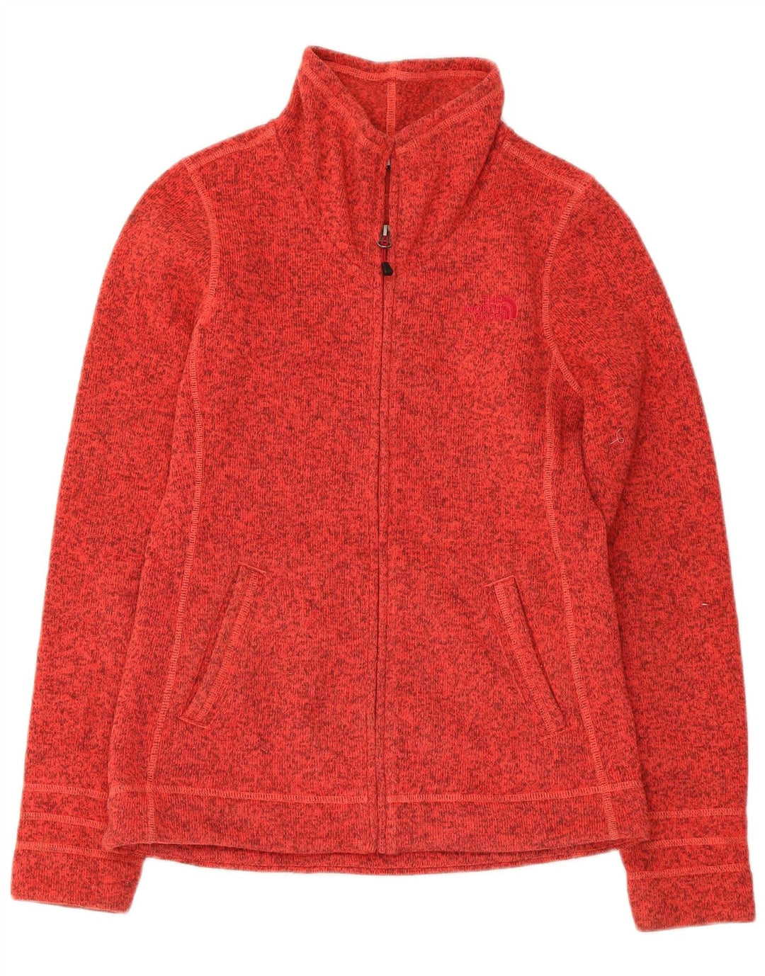 The North Face Womens Tracksuit Top Jacket UK 10 Small Red Flecked