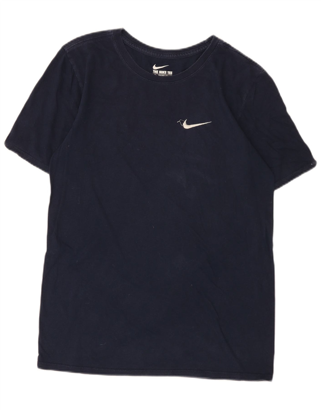 Nike Mens Athletic Cut T-Shirt Top Small Navy Blue Cotton