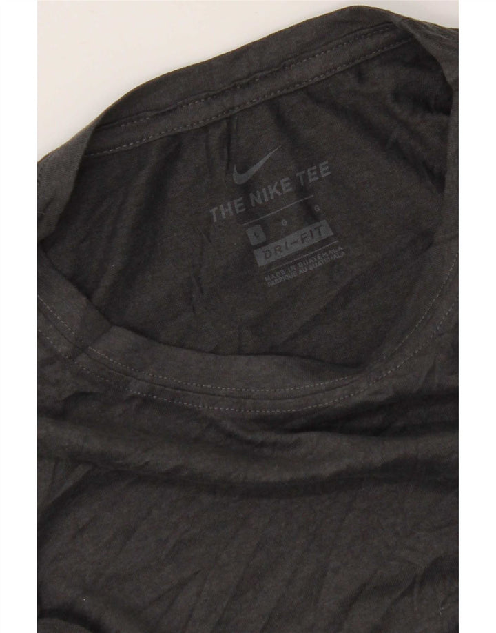 Nike Herren Dri Fit T-Shirt Top Large Grau