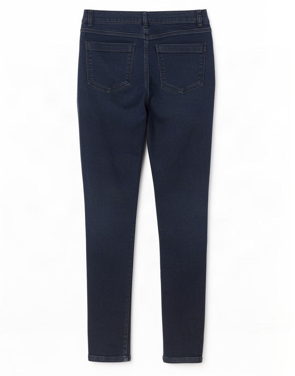 Jeans skinny da donna Marks & Spencer UK 14 Large W32 L31 Cotone blu navy