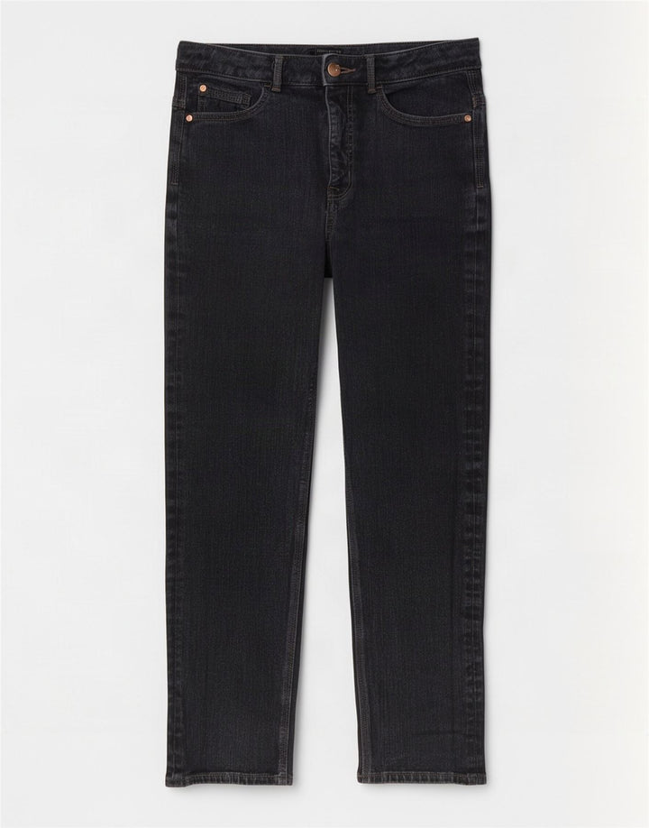 Marks & Spencer Damskie jeansy slim UK 12 Medium W28 L28 Szara bawełna