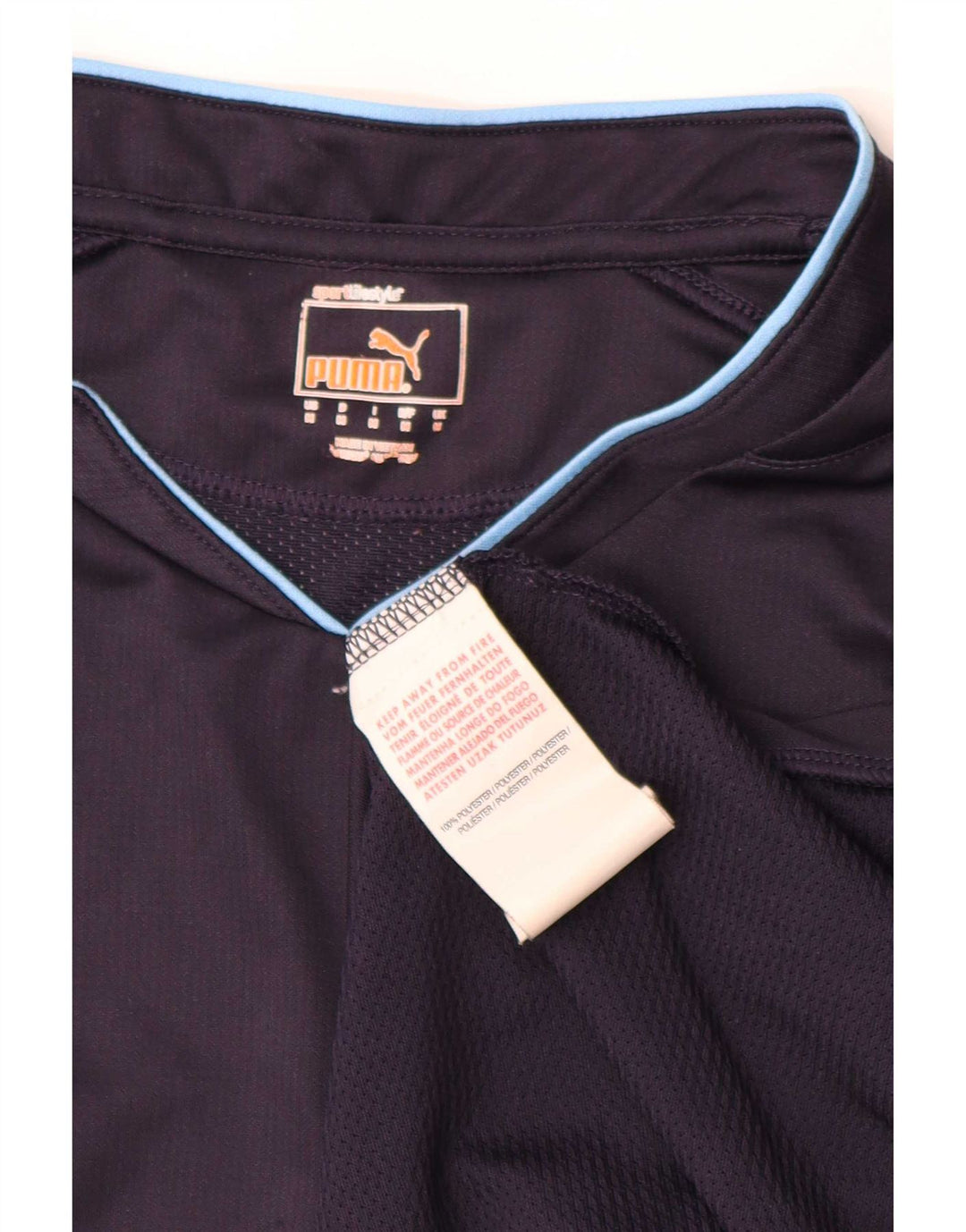 Camiseta Puma Hombre Top Medium Azul Marino Poliéster