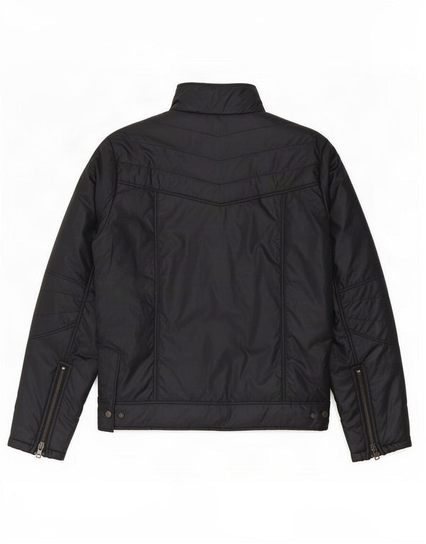 Lee Mens Padded Jacket UK 40 Large Black Polyester