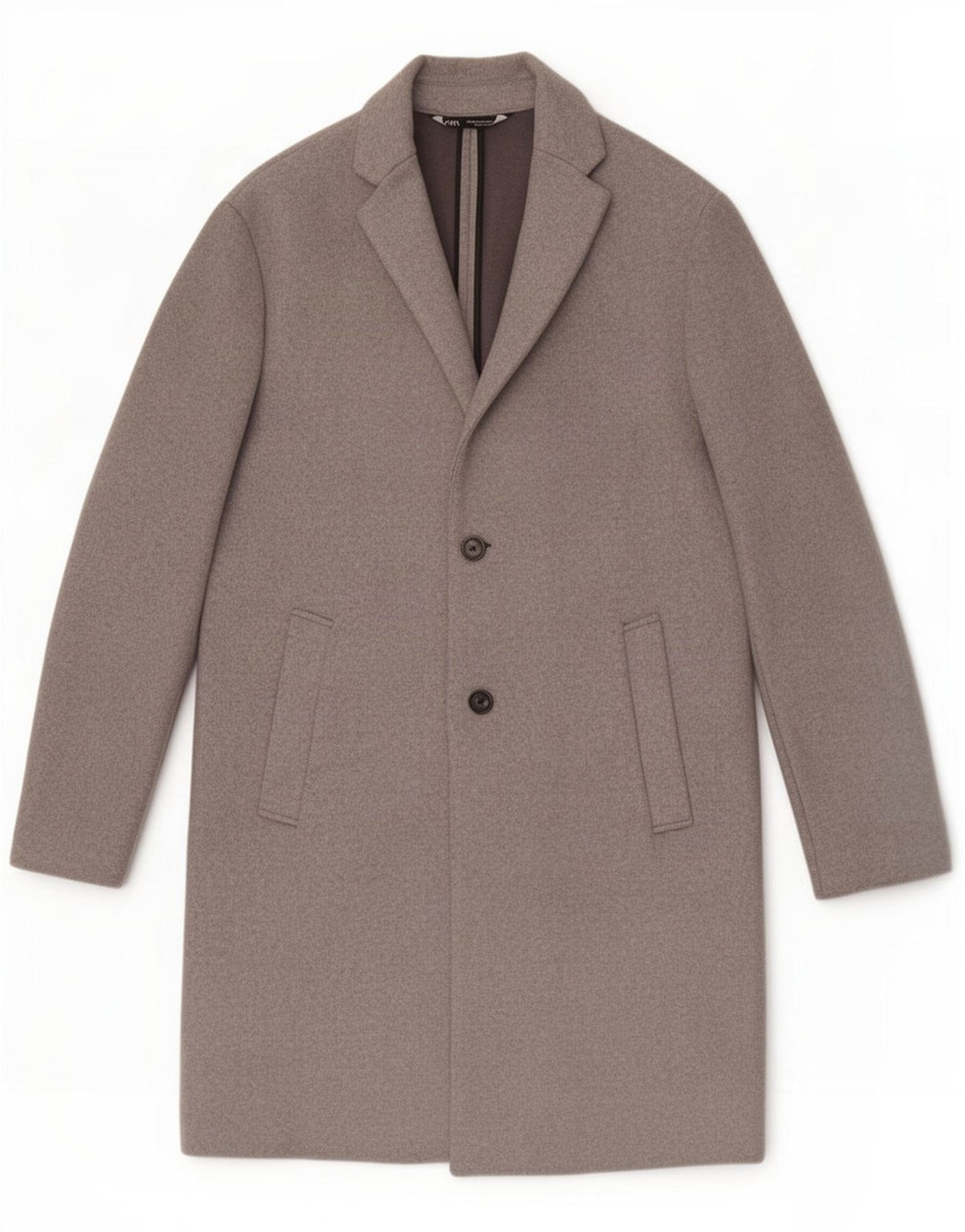 Cappotto Zara da uomo UK 14 grigio medio
