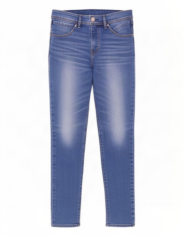 Levi's Womens Mid Rise Skinny Jeans W28 L28 Blue Cotton