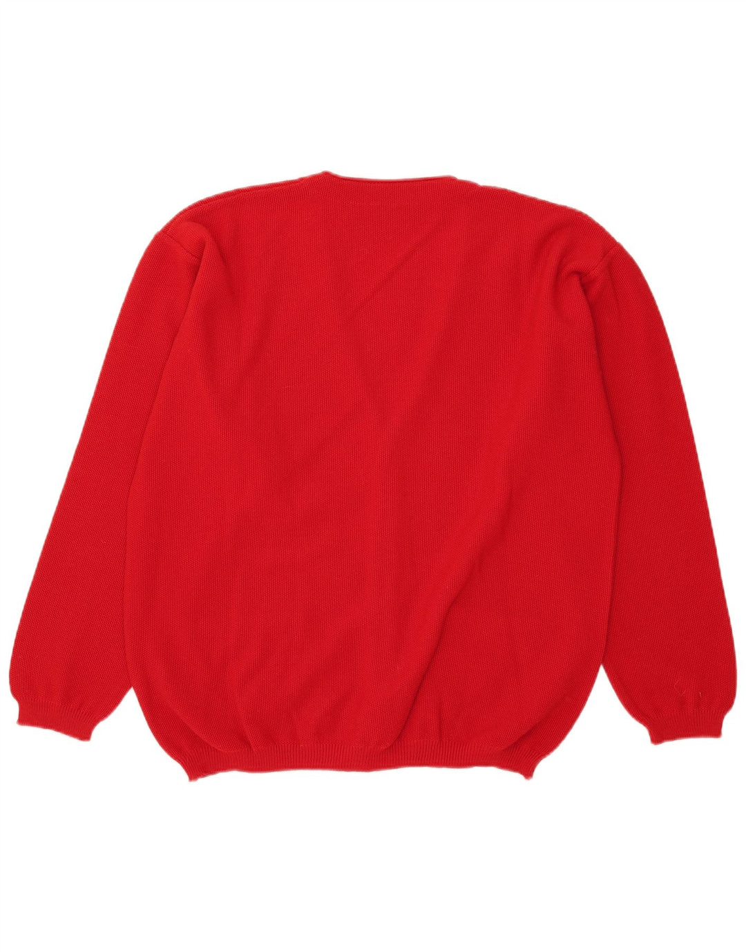 Explorer Mens Cardigan Sweater IT 54 XL Red Acrylic