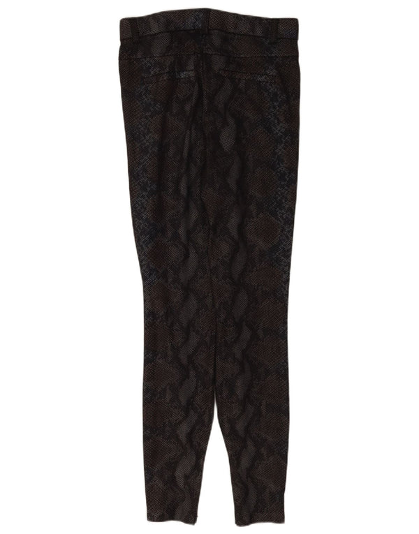 Legginsy damskie Zara Trafaluc UK 14, średni czarny nadruk zwierzęcy
