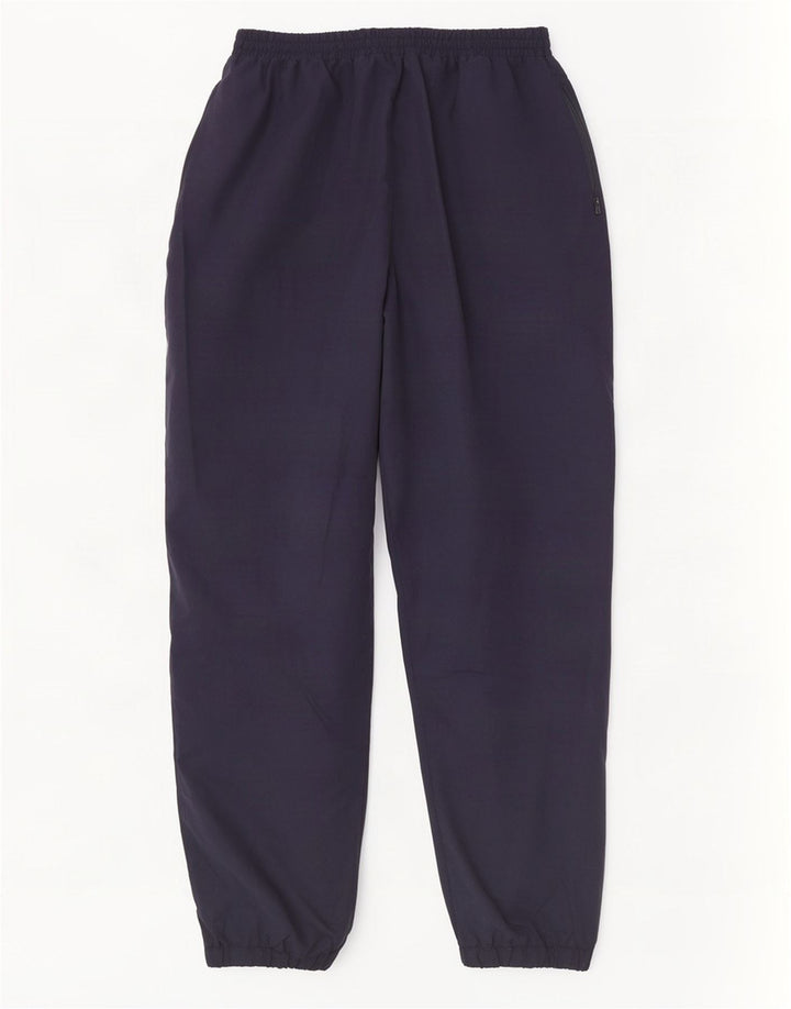 Asics Pantalon de survêtement pour homme Joggers Large Bleu Marine Polyester