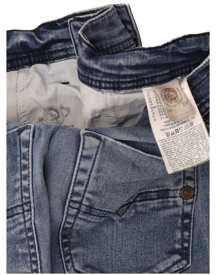 Diesel Herren Slim Jeans W29 L31 Blaue Baumwolle