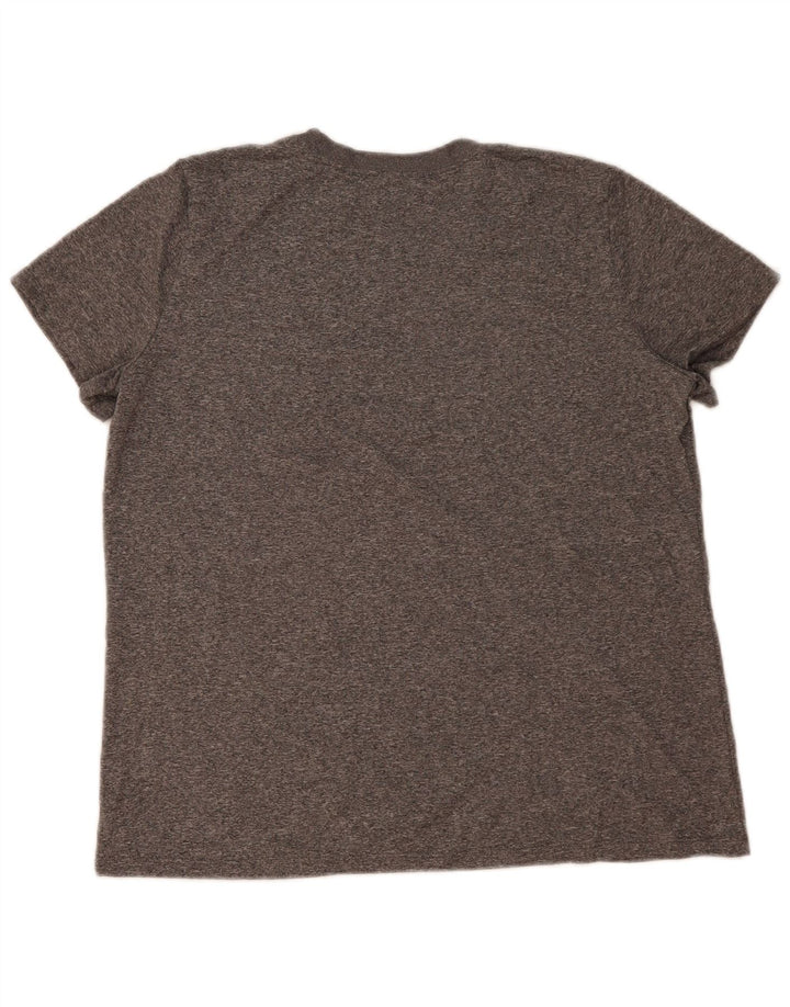 Nike Mens Dri Fit T-Shirt Top XL Grey Flecked