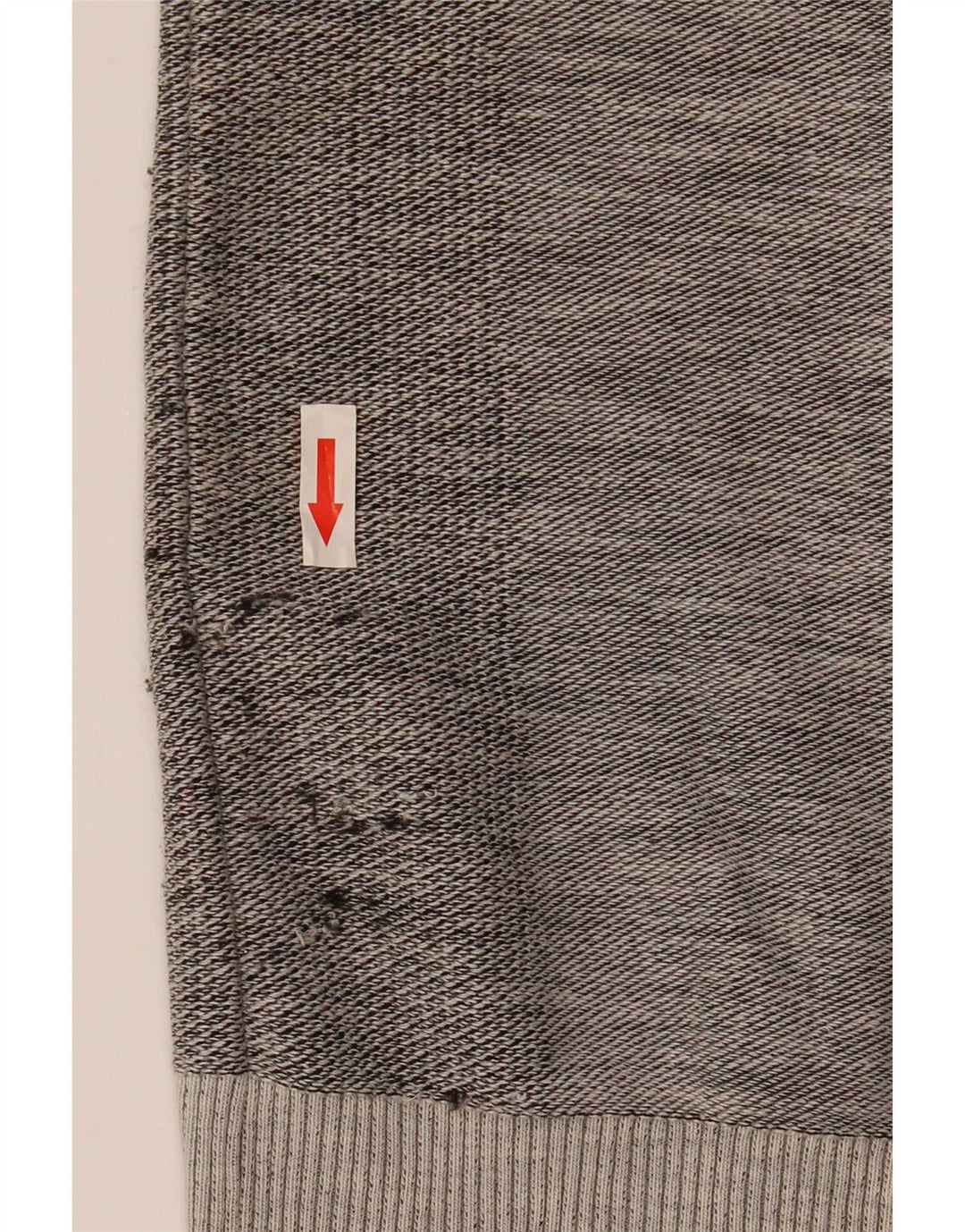 G-Star Herre grafisk sweatshirt Jumper Medium Grey Flecked Bomuld