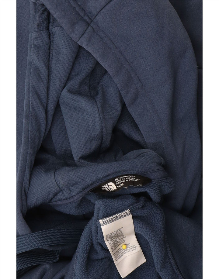 The North Face muška majica s kapuljačom srednje plave boje od poliestera