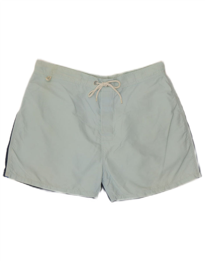SUNDEK Herren-Badeshorts aus mittelblauem Colourblock-Nylon