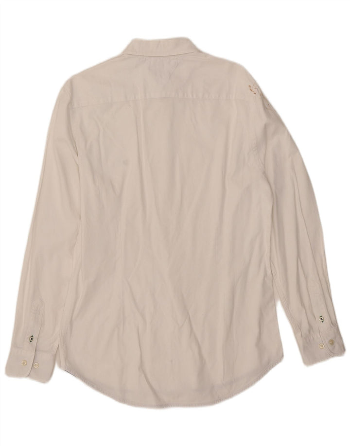 Tommy Hilfiger Chemise Slim Fit Homme Blanc Moyen