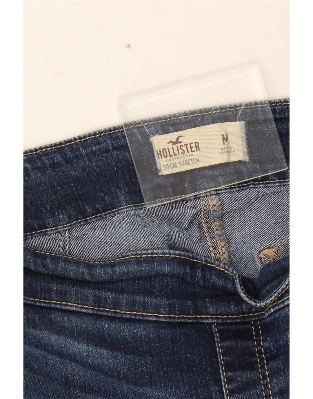 HOLLISTER Womens Skinny Jeans Medium W28 L28 Blue Vintage Hollister and Second-Hand Hollister from Messina Hembry 