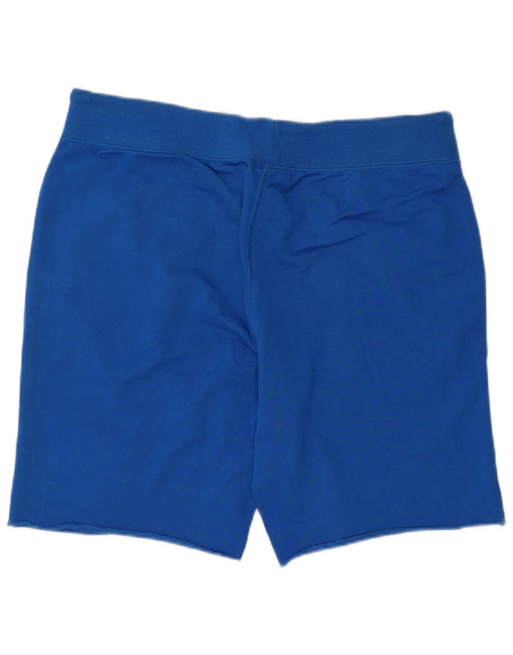 Champion Mens Graphic Sport Shorts Large Blue Cotton